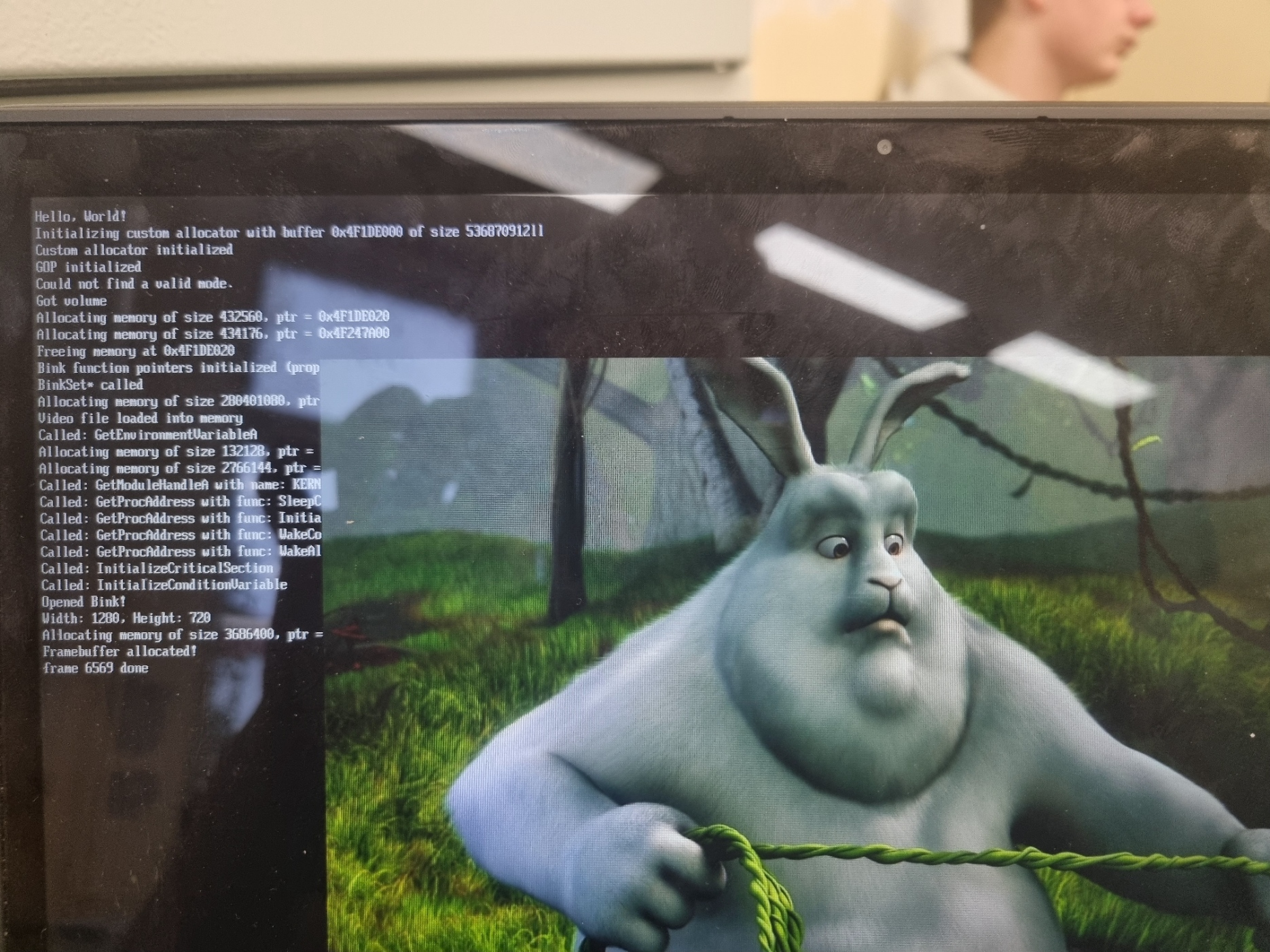 Bink Video działające w środowisku UEFI